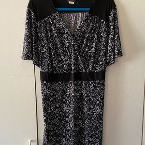 Woman’s Perseption Brand 2X Short Sleeve Dress